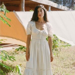 Christy Dawn Cream Brynne Dress